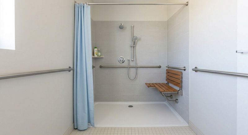 Handicap Shower Installation in Doylestown, PA
