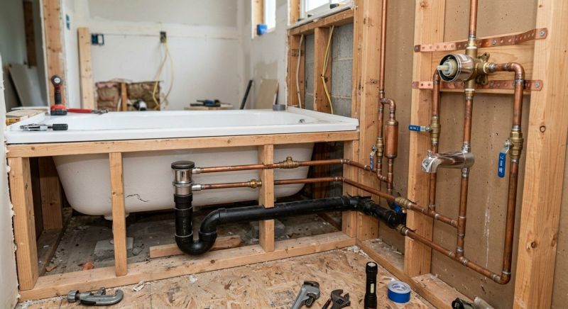 Large Bathtub Installation in Pottstown, PA